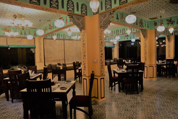 Fine dine restaurants in old city Udaipur